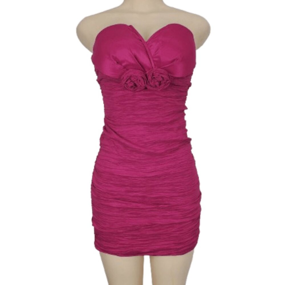 Windsor women's fuchsia mini tube dress size S